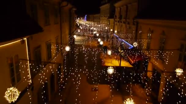 Luces de Navidad — Vídeos de Stock