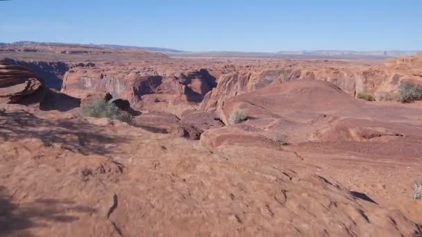 Grand Canyon Horseshoe — Stock Video