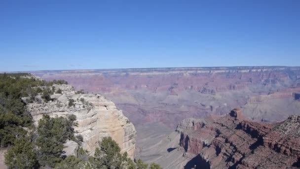 Landschaft des Grand Canyon — Stockvideo