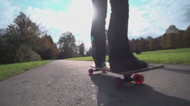 kadın longboarding