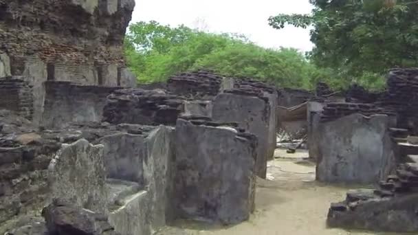 Древний храм — стоковое видео