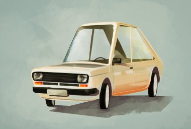 Araba karikatür