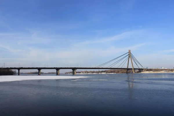 Ponte de Moscou, Kiev, Ucrânia — Fotografia de Stock