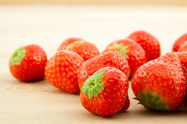 Rote Erdbeeren — Stockfoto