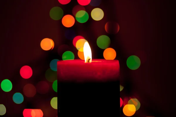 Candela di Natale — Foto Stock