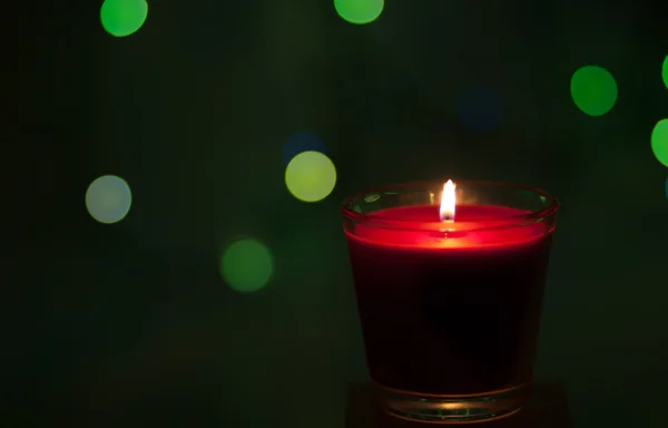 Candela di Natale — Foto Stock