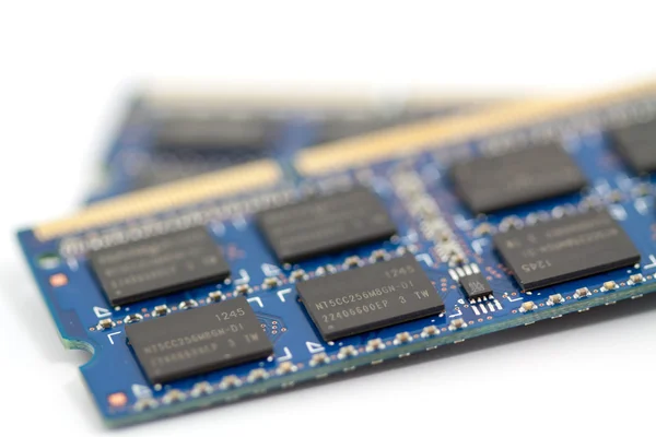 Memória de computador RAM — Fotografia de Stock