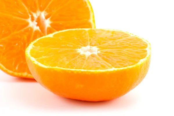 Uma fatia de tangerina ou mandarina — Fotografia de Stock