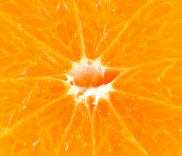 Mandarina ou tangerina macro fruta — Fotografia de Stock