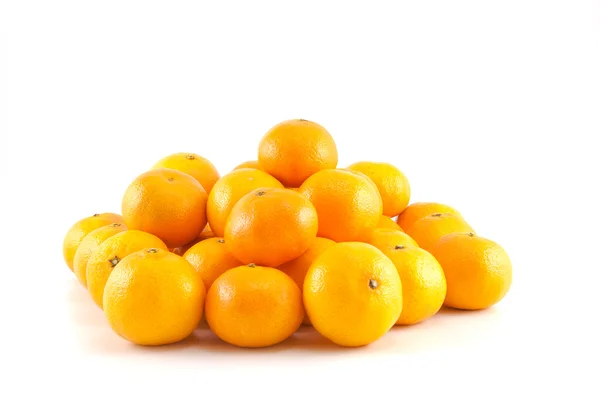 Hodně mandarinek nebo mandarinky — Stock fotografie