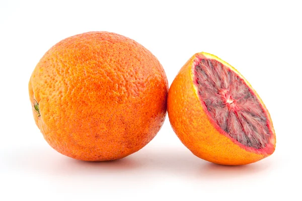 Slices of red blood oranges — Stock Photo, Image