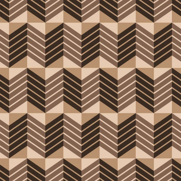 抽象的な幾何学的形状のシームレスなパターン ベクターイラスト — ストックベクタ