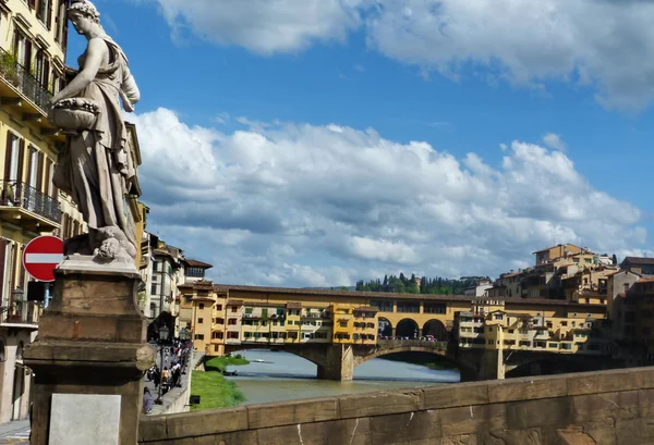 Ponte Vecchio, Florencja, Włochy — Zdjęcie stockowe