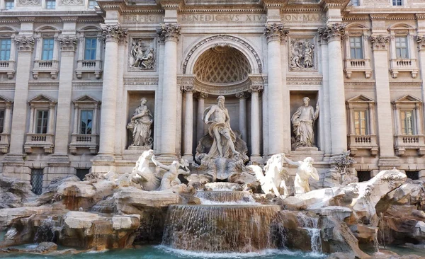 Itálie, Řím, fontána Trevi — Stock fotografie