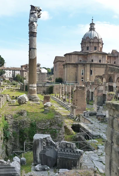 イタリア、ローマ、帝国フォーラム — ストック写真