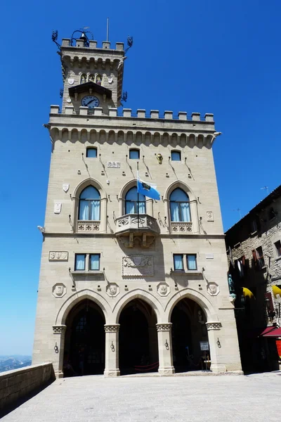 Palazzo pubblico, republice san marino — Stock fotografie