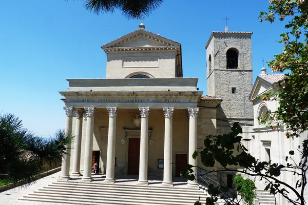 Bazylika del santo, Republika san marino — Zdjęcie stockowe