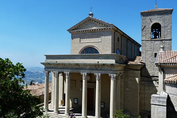 Bazilika del santo, republika san marino — Stock fotografie