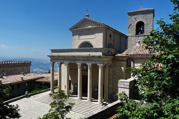 Basilica del santo, Republiek san marino — Stockfoto