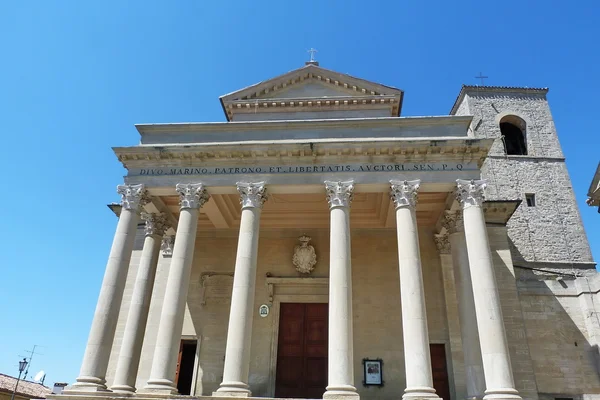 Basilica del santo, republik san marino — Stockfoto