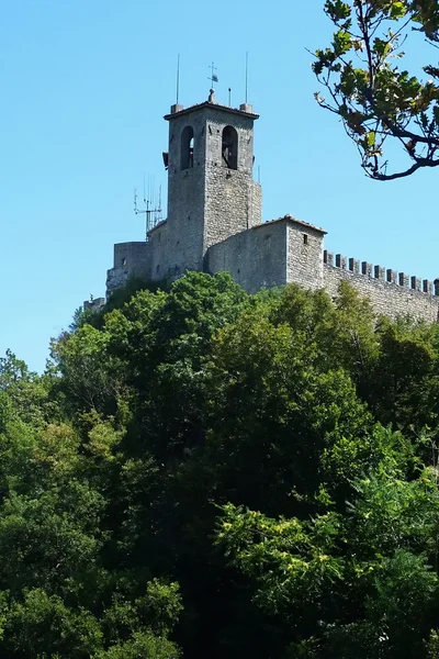 Rocca Cesta สาธารณรัฐซานมาริโน — ภาพถ่ายสต็อก