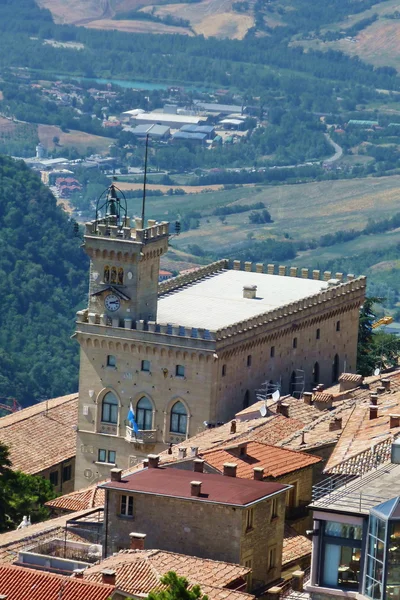 Palazzo pubblico, san marino Cumhuriyeti — Stok fotoğraf