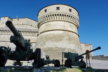 San leo kale, emilia romagna, İtalya