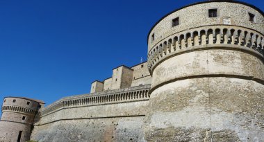 San leo kale, emilia romagna, İtalya