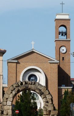 Kilise san gaudenzo, rimini, emilia romagna, İtalya