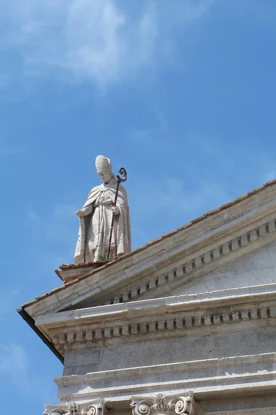 Detalj av domkyrkan av urbino, marche, Italien — Stockfoto