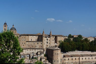 urbino, marche, İtalya'nın Merkezi Görünümü