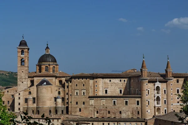 Vista del centro di Urbino, Marche, Italia — Foto Stock