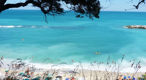 Numana strand, marche, italien — Stockfoto