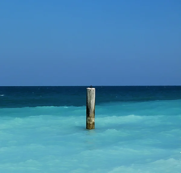 Mar em Numana, Marche, Itália — Fotografia de Stock