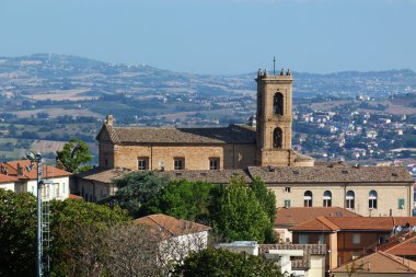 View of Recanati, Marche, Italy clipart