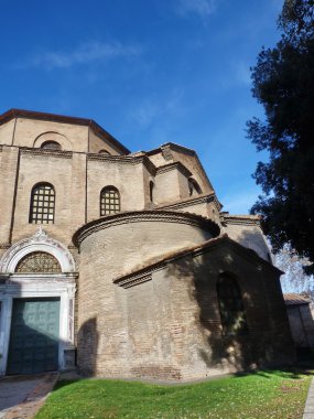 Dış basilica san vitale Ravenna, İtalya