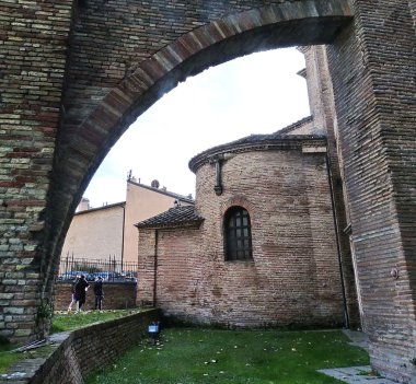 Dış basilica san vitale Ravenna, İtalya