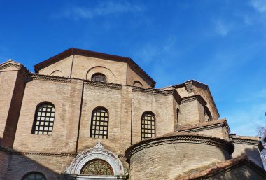 Dış basilica san vitale Ravenna, İtalya