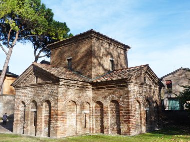 Türbesi santa placidia Ravenna, İtalya