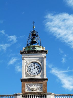 İtalya, ravenna, piazza del popolo Kulesi
