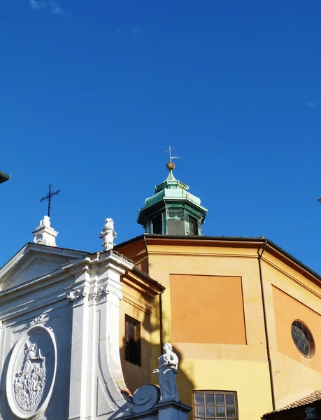 Italia, Rávena, detalle de Piazza del Popolo — Foto de Stock