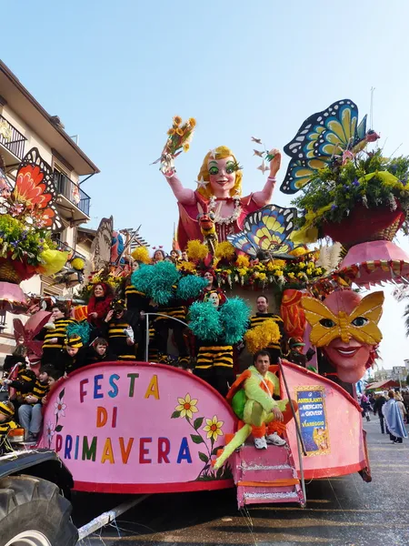 Καρναβάλι Viareggio, Ιταλία — Φωτογραφία Αρχείου