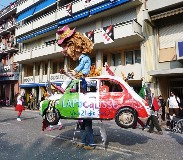 Viareggio carnival, Italy — Stock Photo, Image
