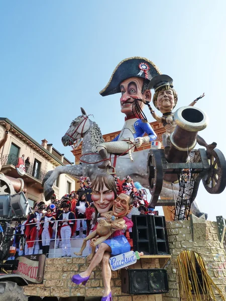 Viareggio carnival, Italy — Stock Photo, Image