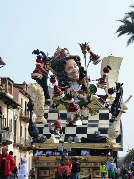 Viareggio carnival, Italy — Stock Photo, Image