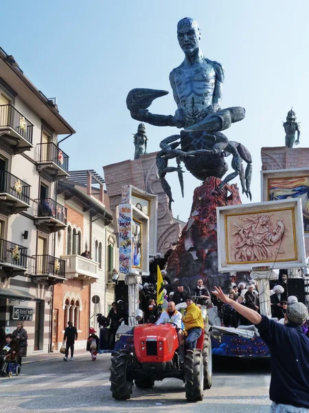 Viareggio karnaval, İtalya — Stok fotoğraf