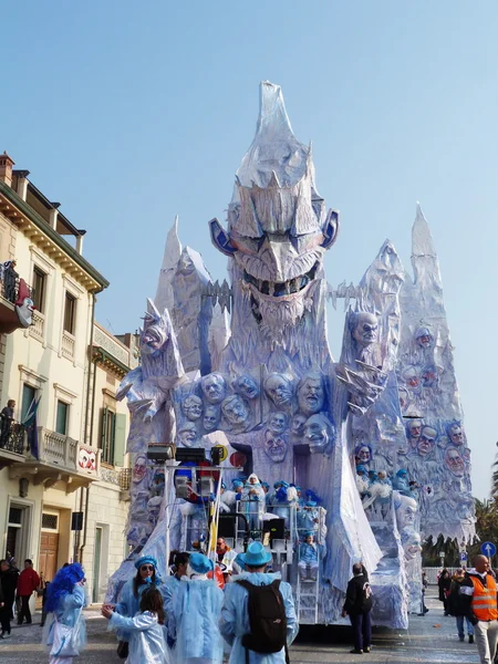 Viareggio karnaval, İtalya — Stok fotoğraf