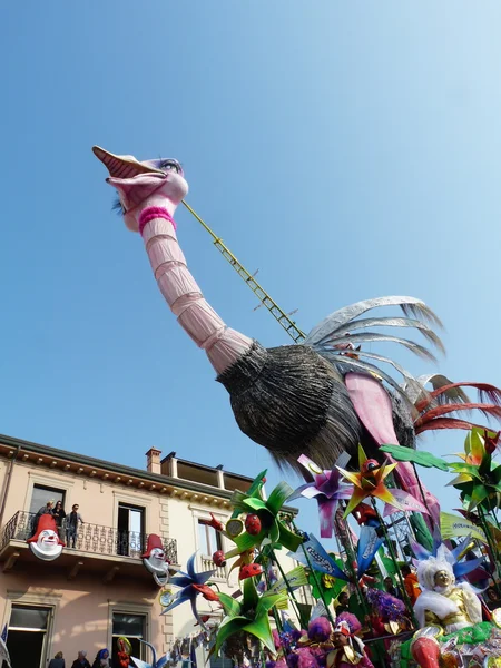 Karneval Viareggio, Itálie — ストック写真