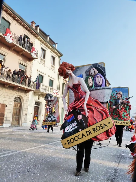 Viareggio karneval — Stockfoto