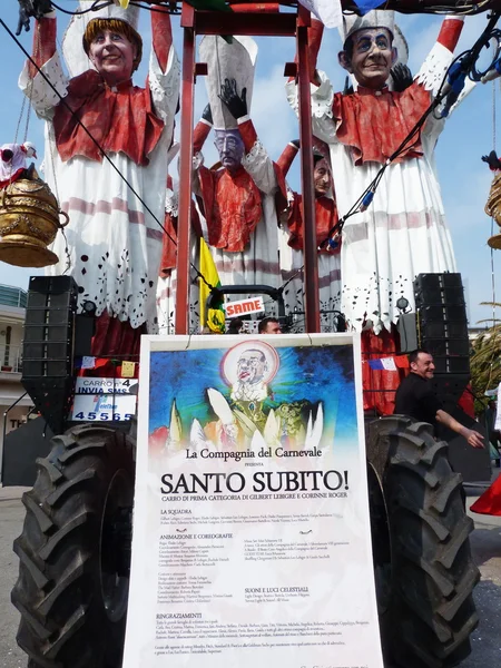 Viareggio carnaval — Fotografia de Stock